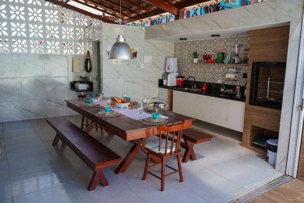 Casa Na Praia Dos Carneiros/Pe. Cond. Village Iv. 타만다레 외부 사진